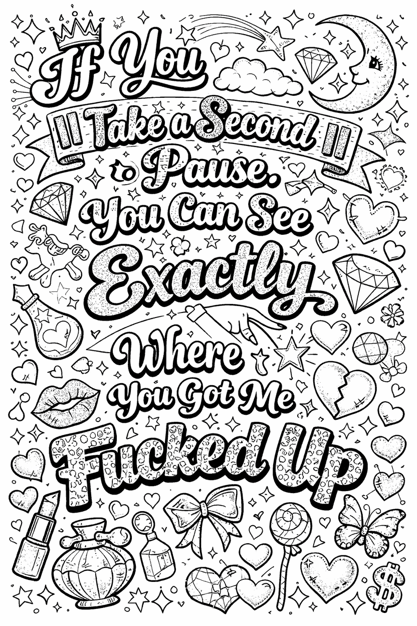 Example Meechie coloring page
